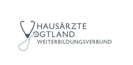 Logo des Weiterbildungsverbundes "Haus�rzte f�r das Vogtland"
